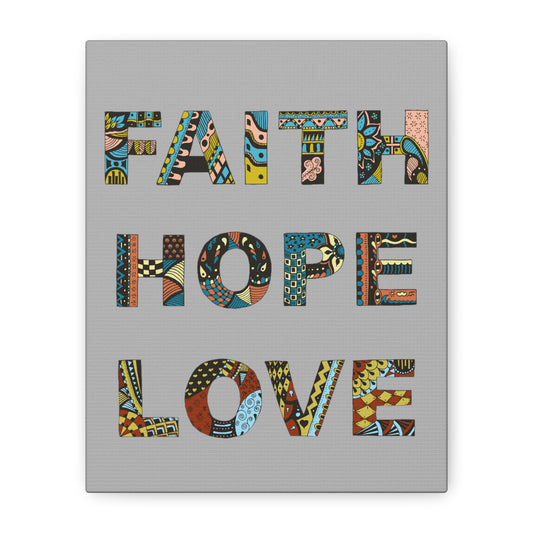 Faith Hope Love Canvas