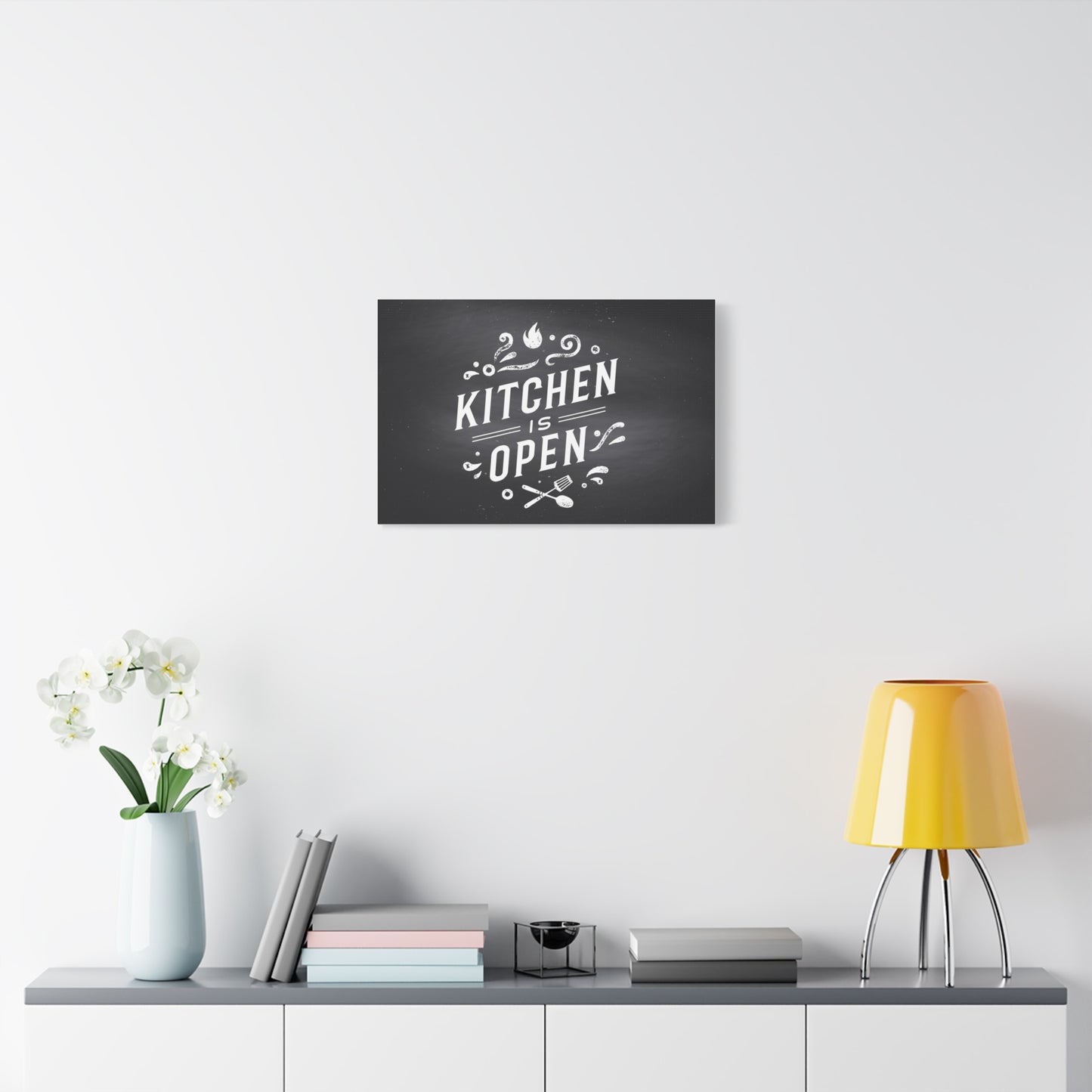 Open Kitchen Canvas