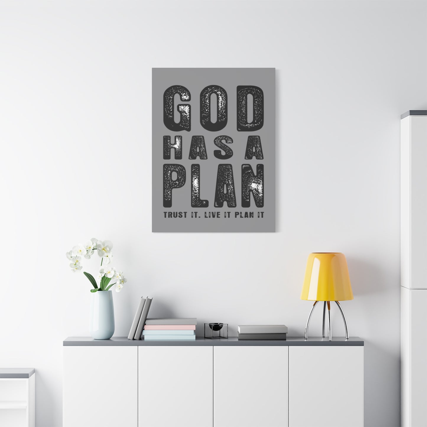 God Has a Plan Canvas