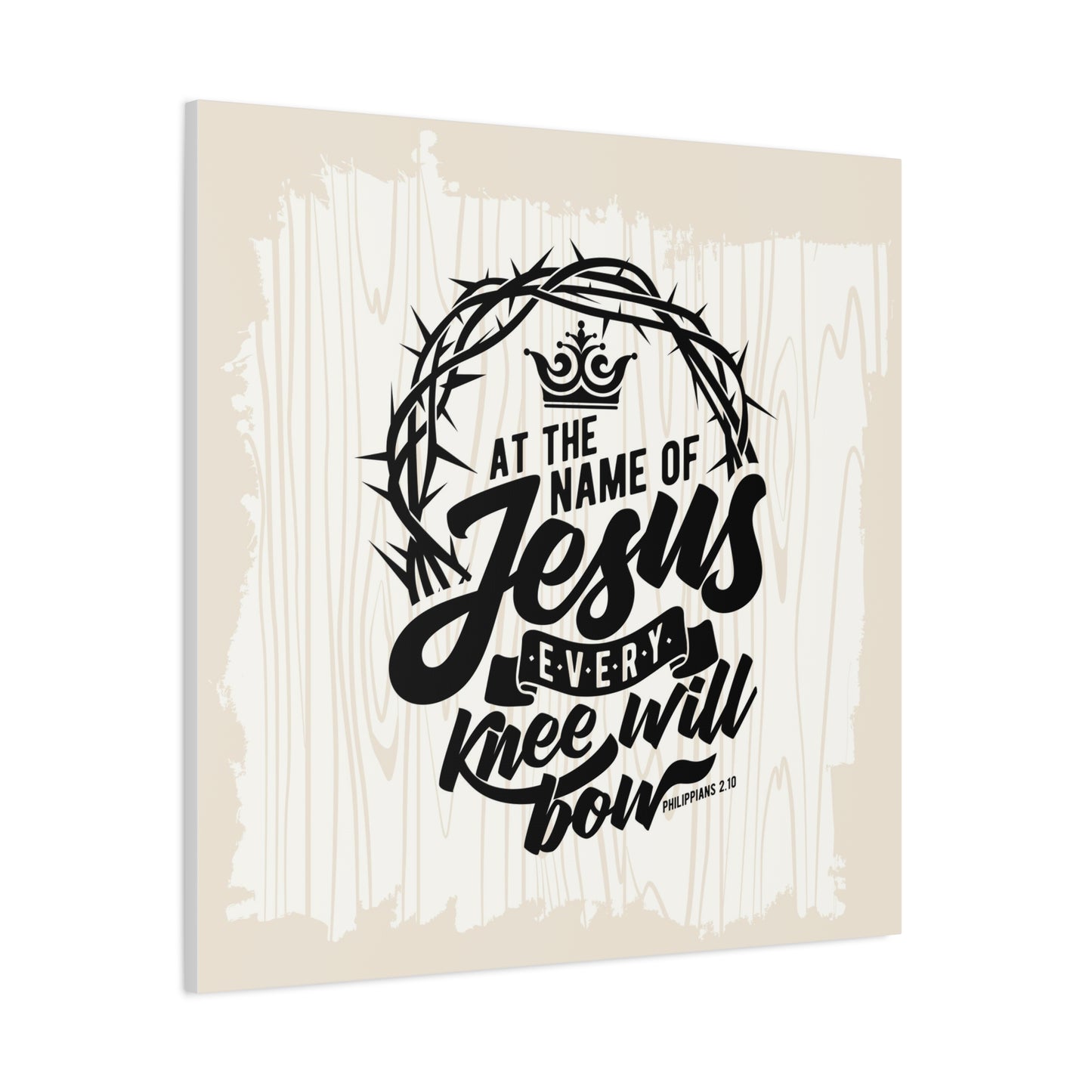 Every Knee Will Bow Canvas