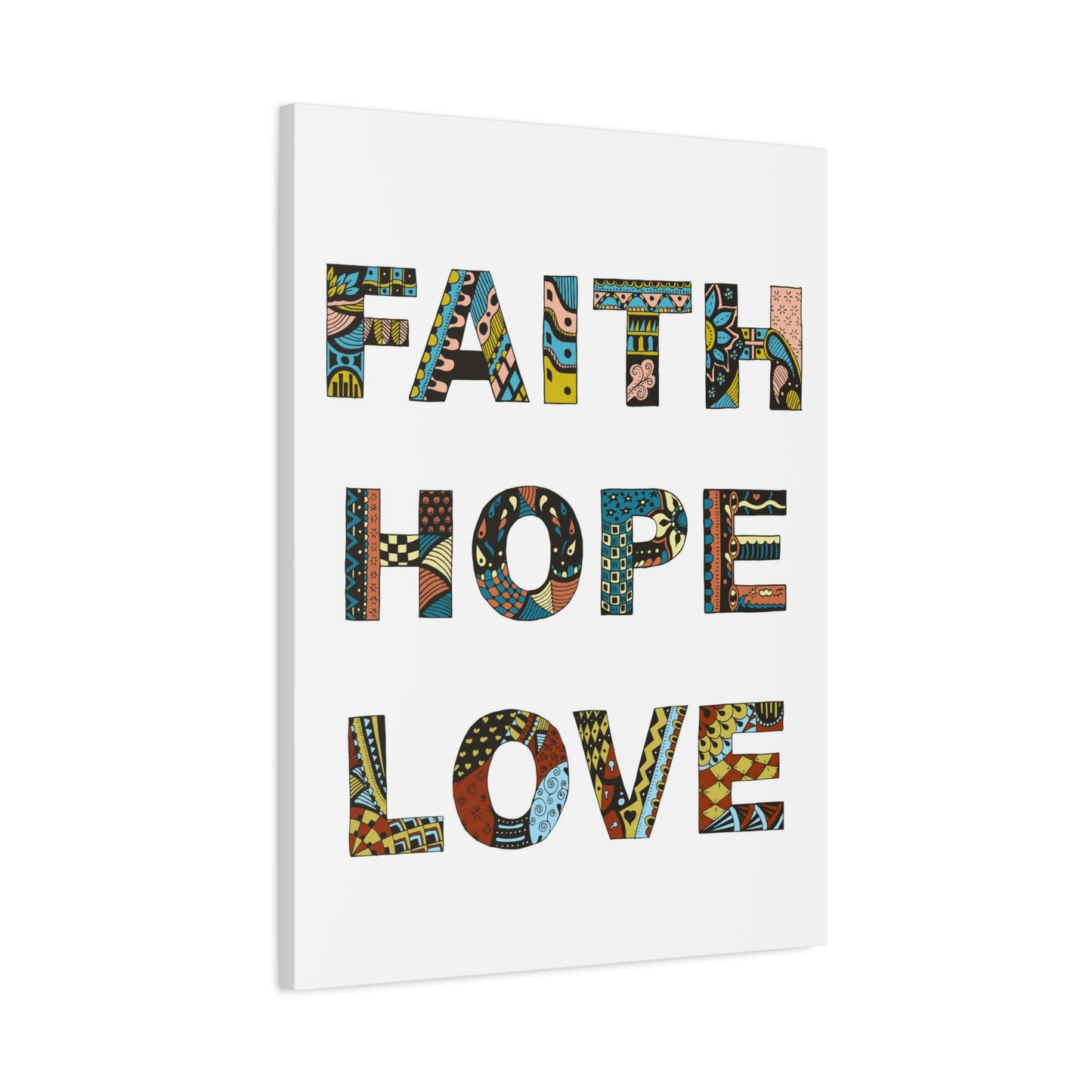 Faith Hope Love Canvas