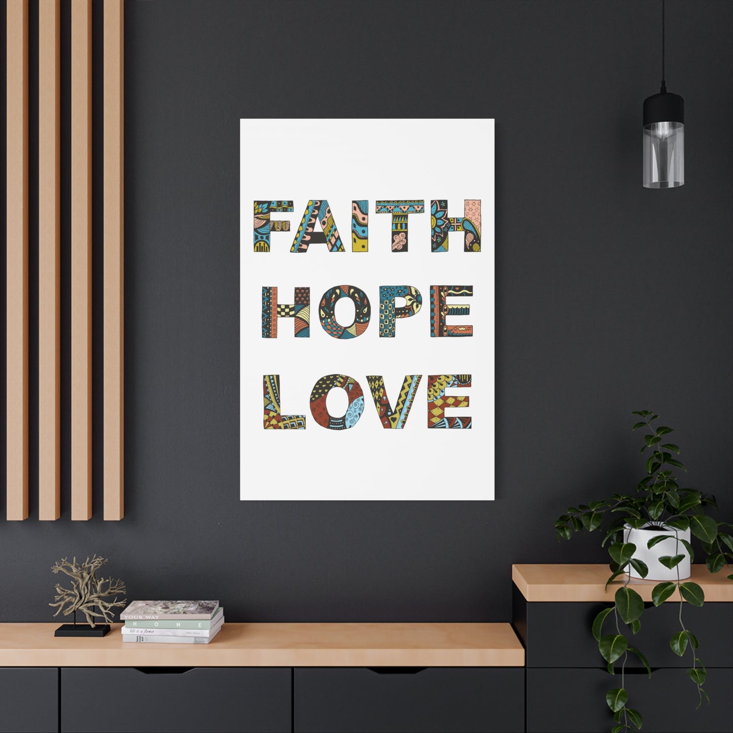 Faith Hope Love Canvas