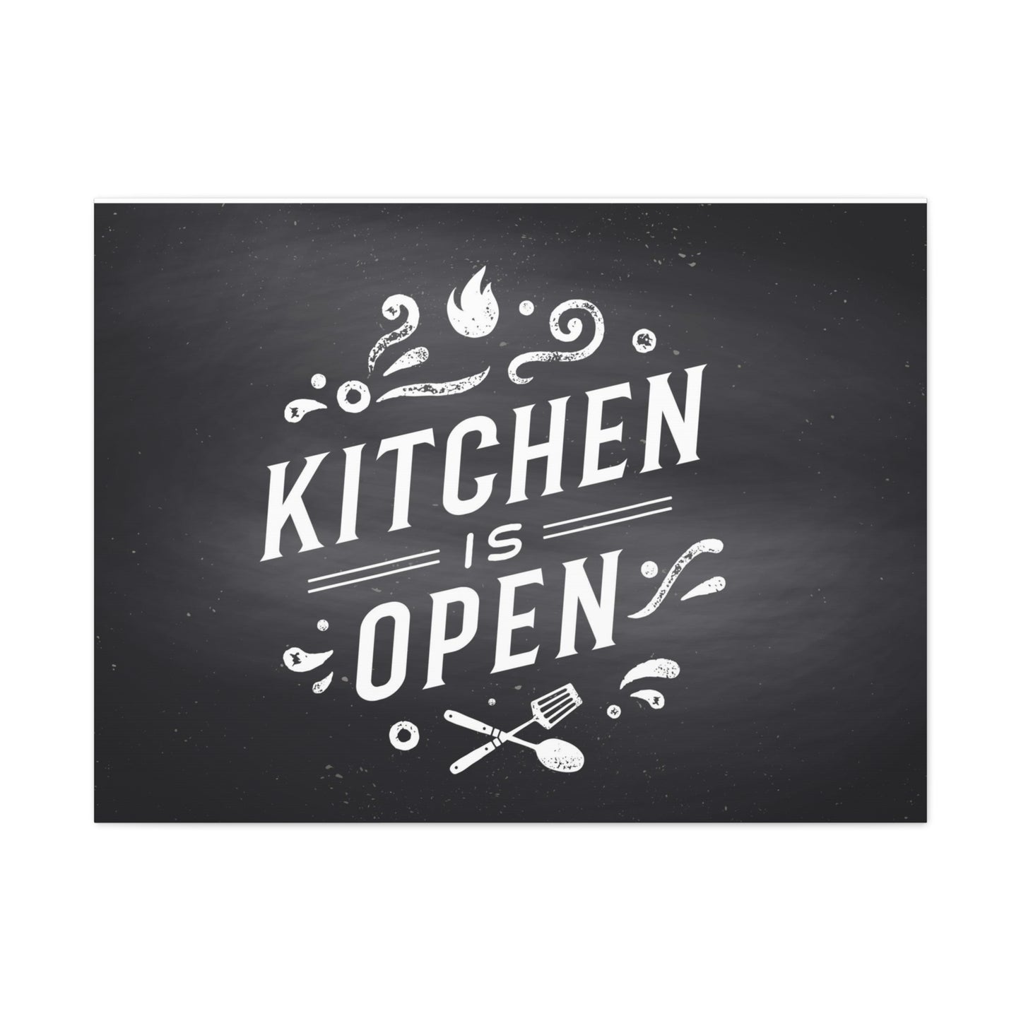 Open Kitchen Canvas