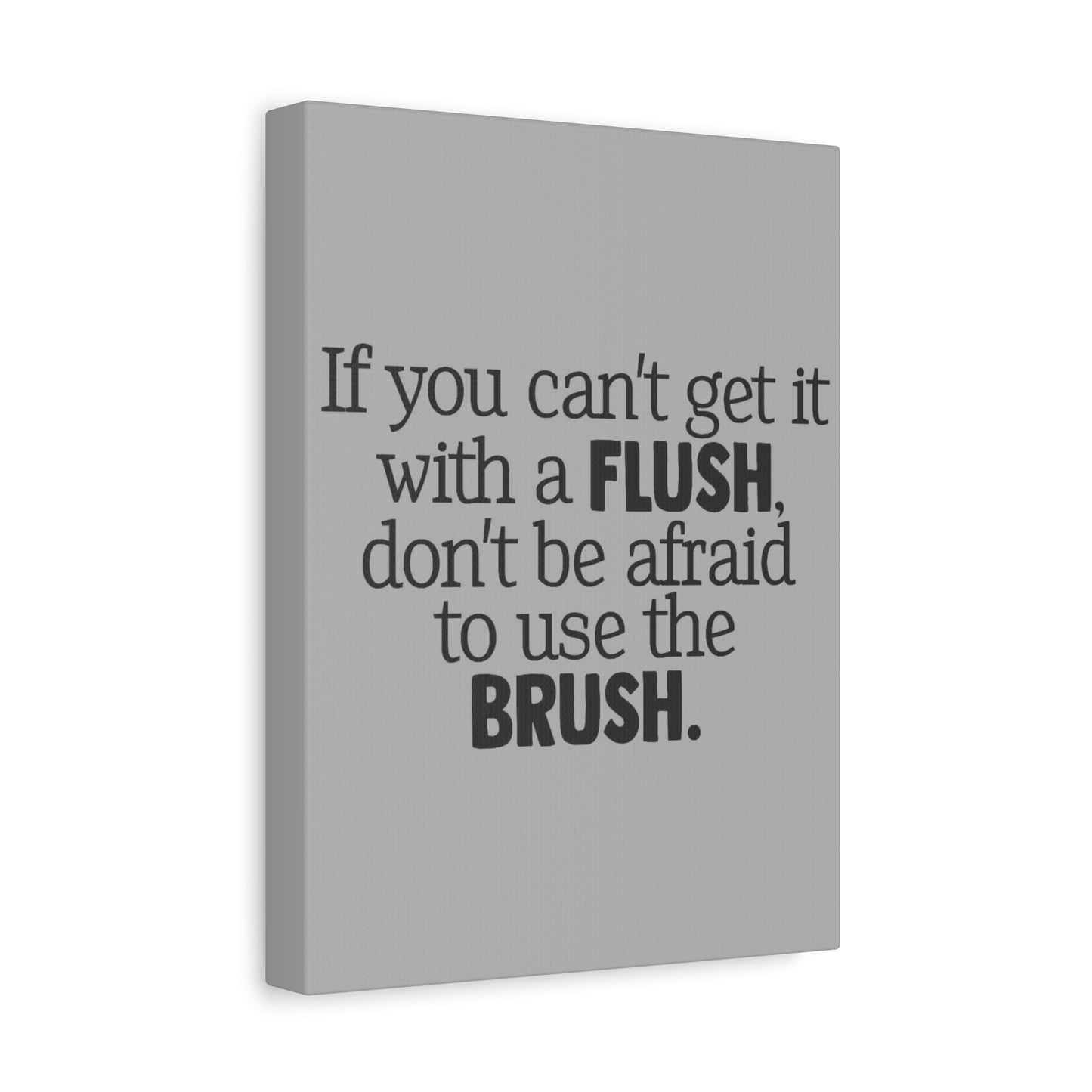 Flush and Brush Canvas