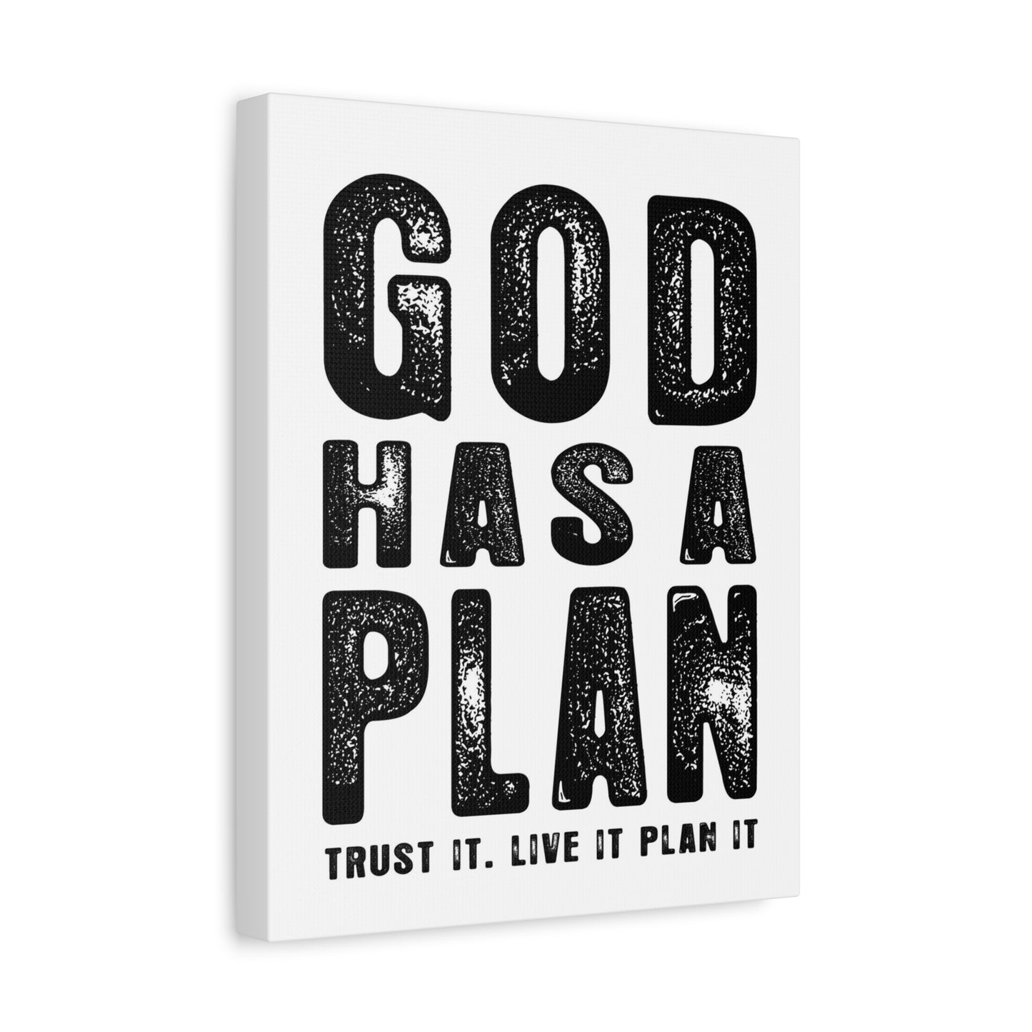 God Has a Plan Canvas