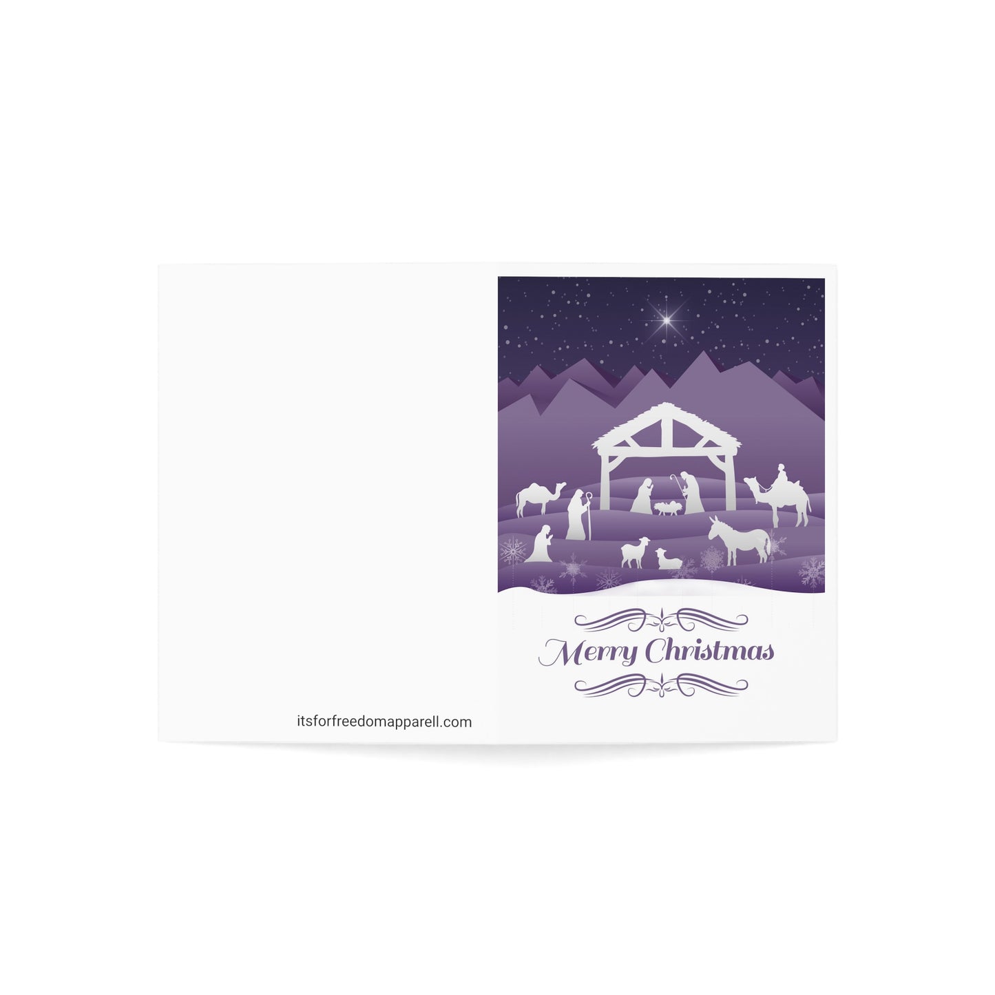 Christian Christmas Cards (1, 10, 30, and 50pcs)