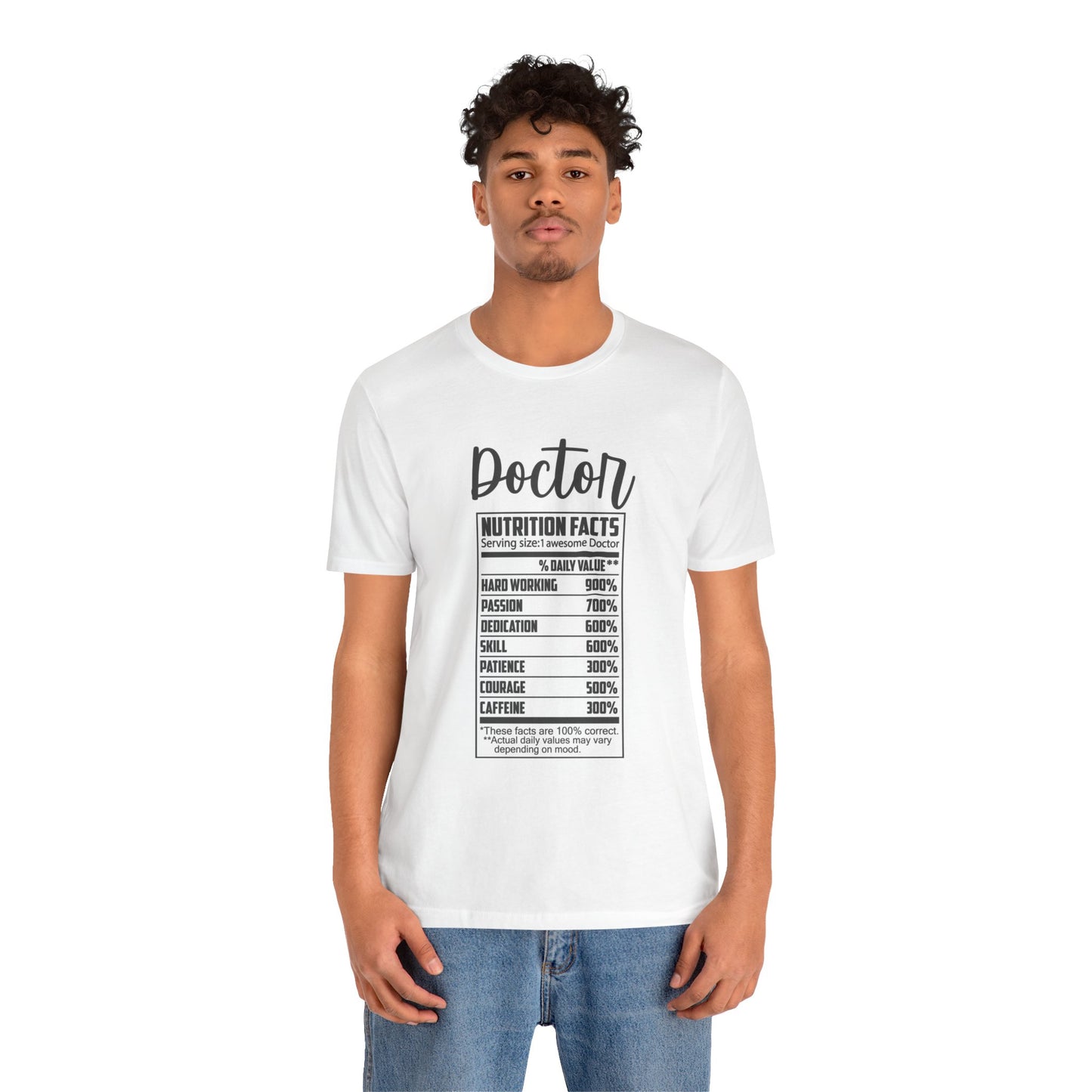 Doctor Nutrition Facts T-Shirt