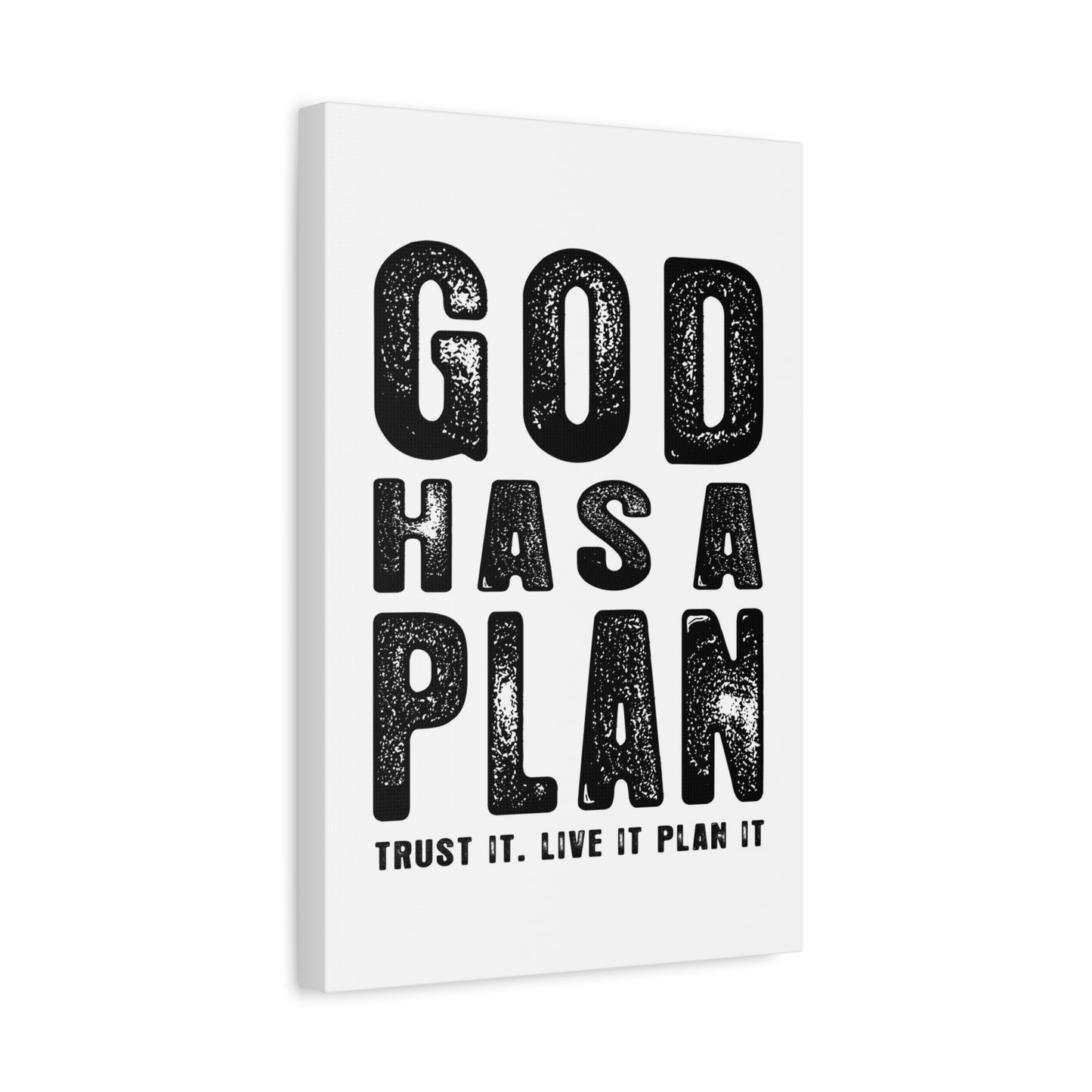 God Has a Plan Canvas