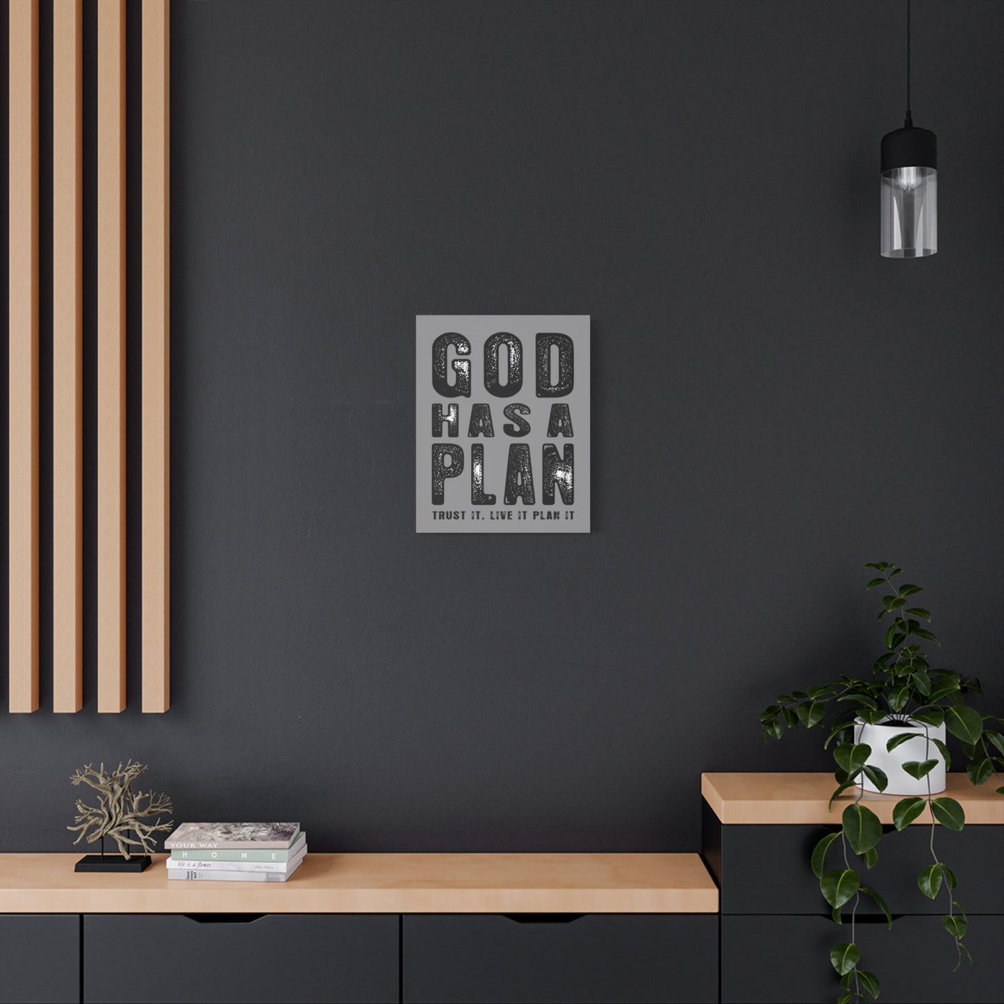 God Has a Plan Canvas