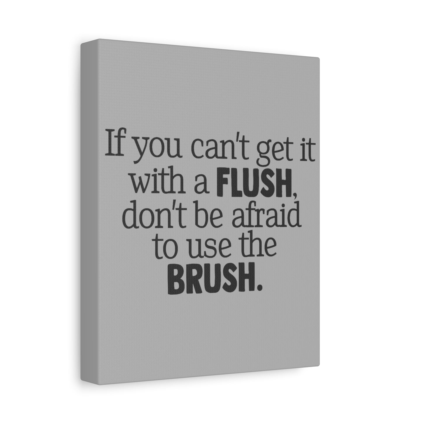 Flush and Brush Canvas