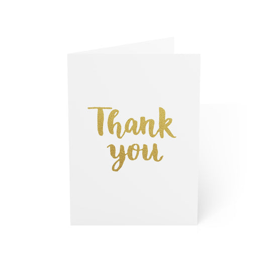 Thank You Cards (1, 10, 30, and 50pcs)