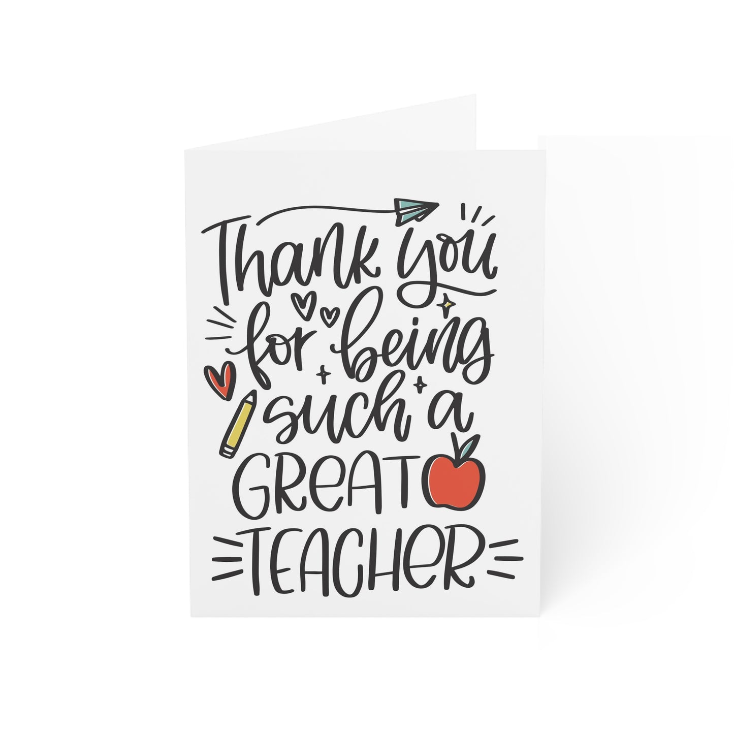 Thank You Teacher Card