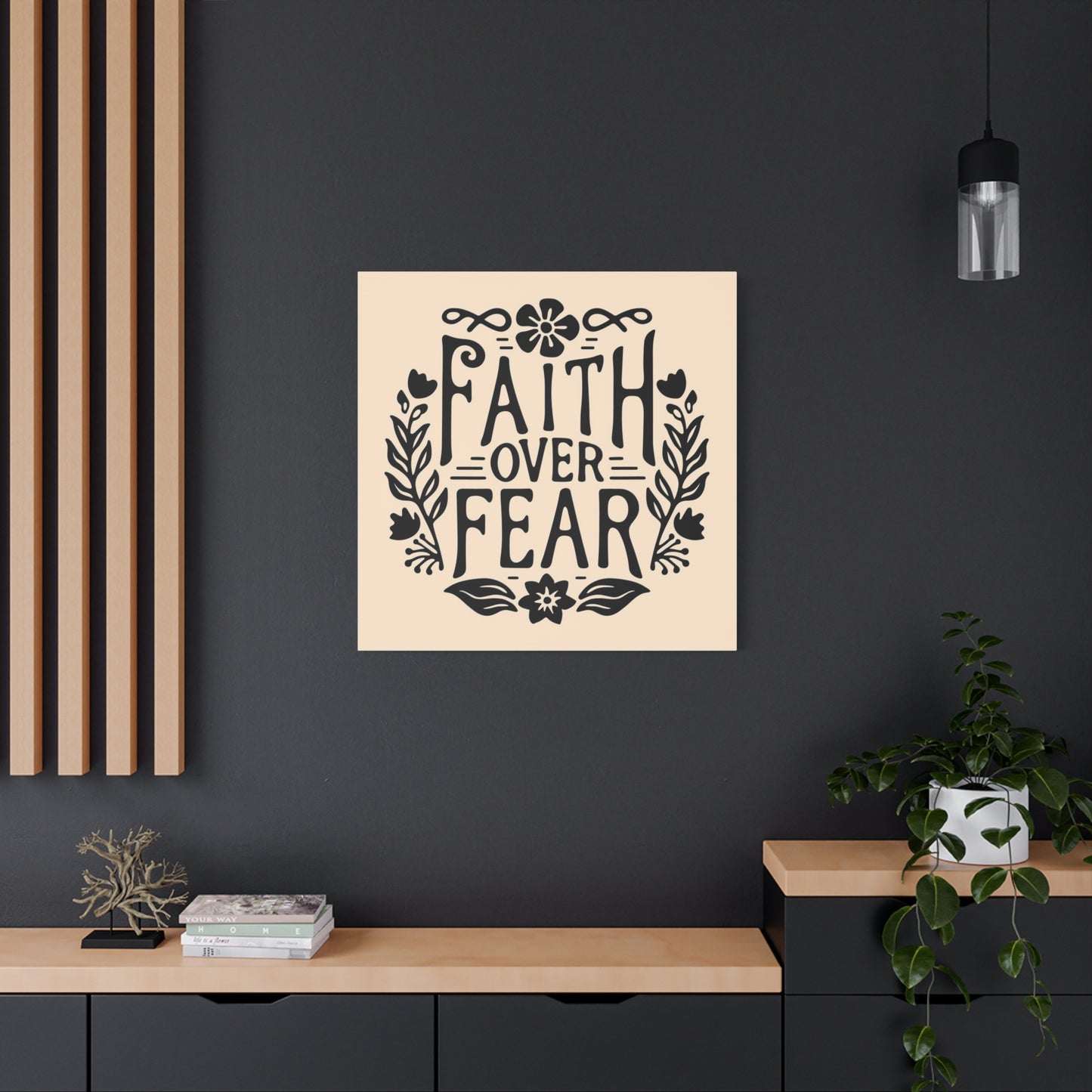 Faith Over Fear Canvas