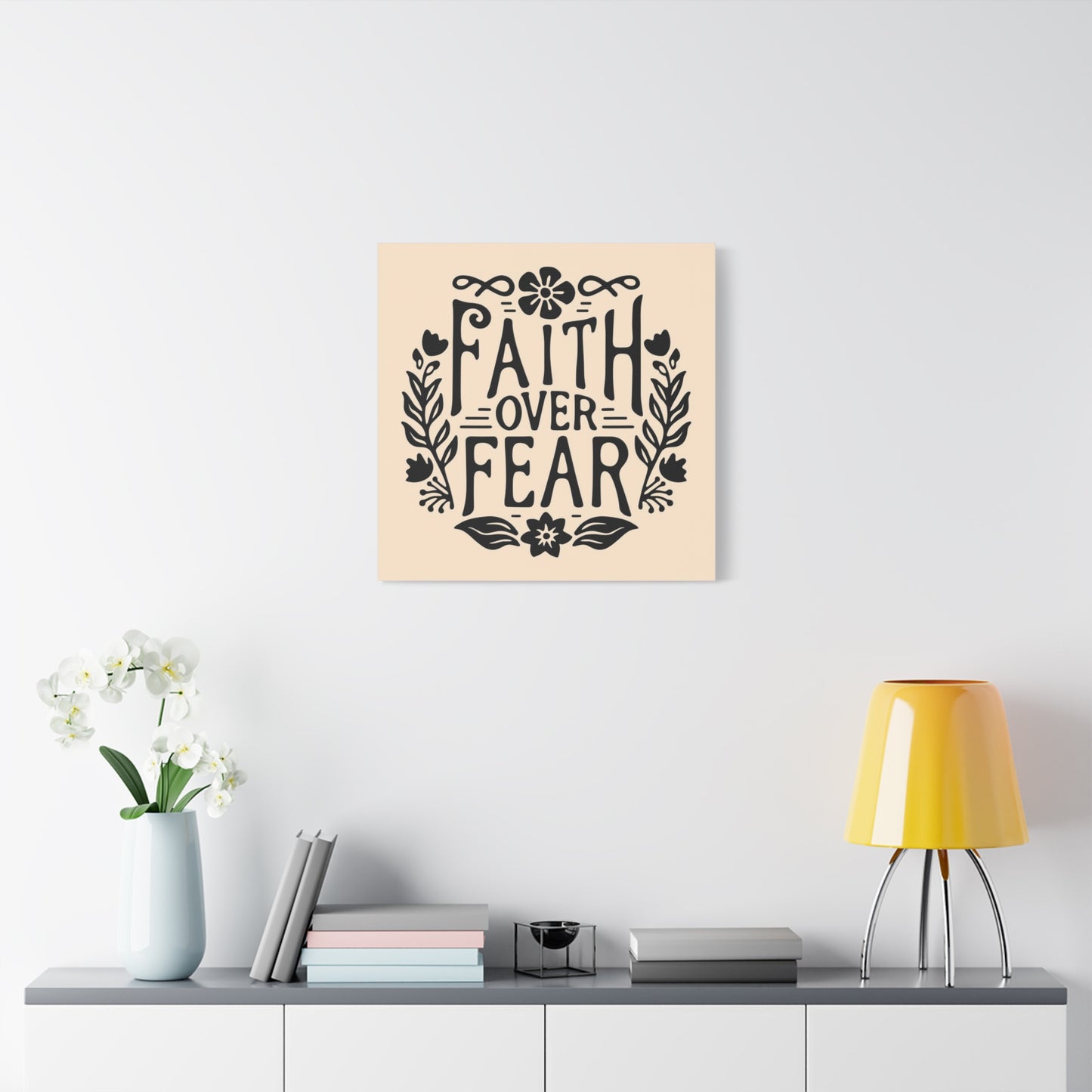 Faith Over Fear Canvas