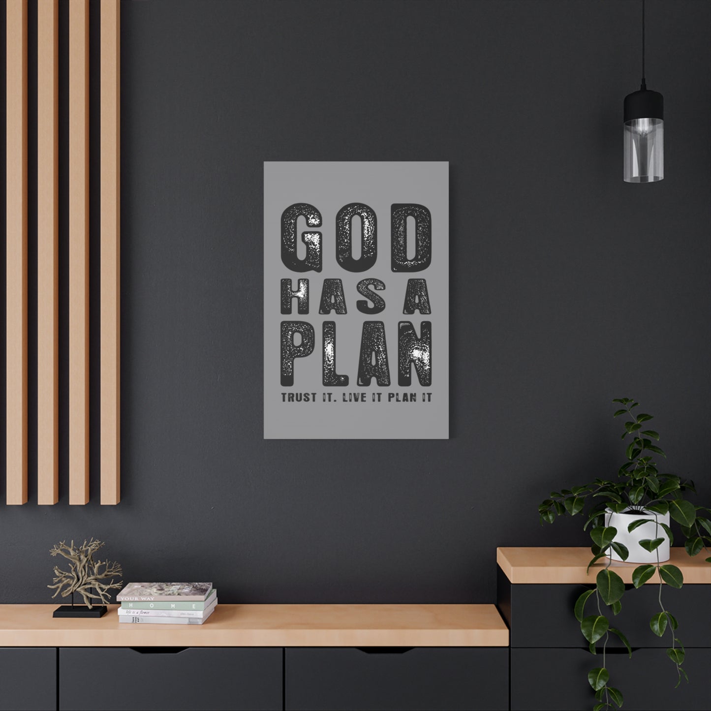 God Has a Plan Canvas