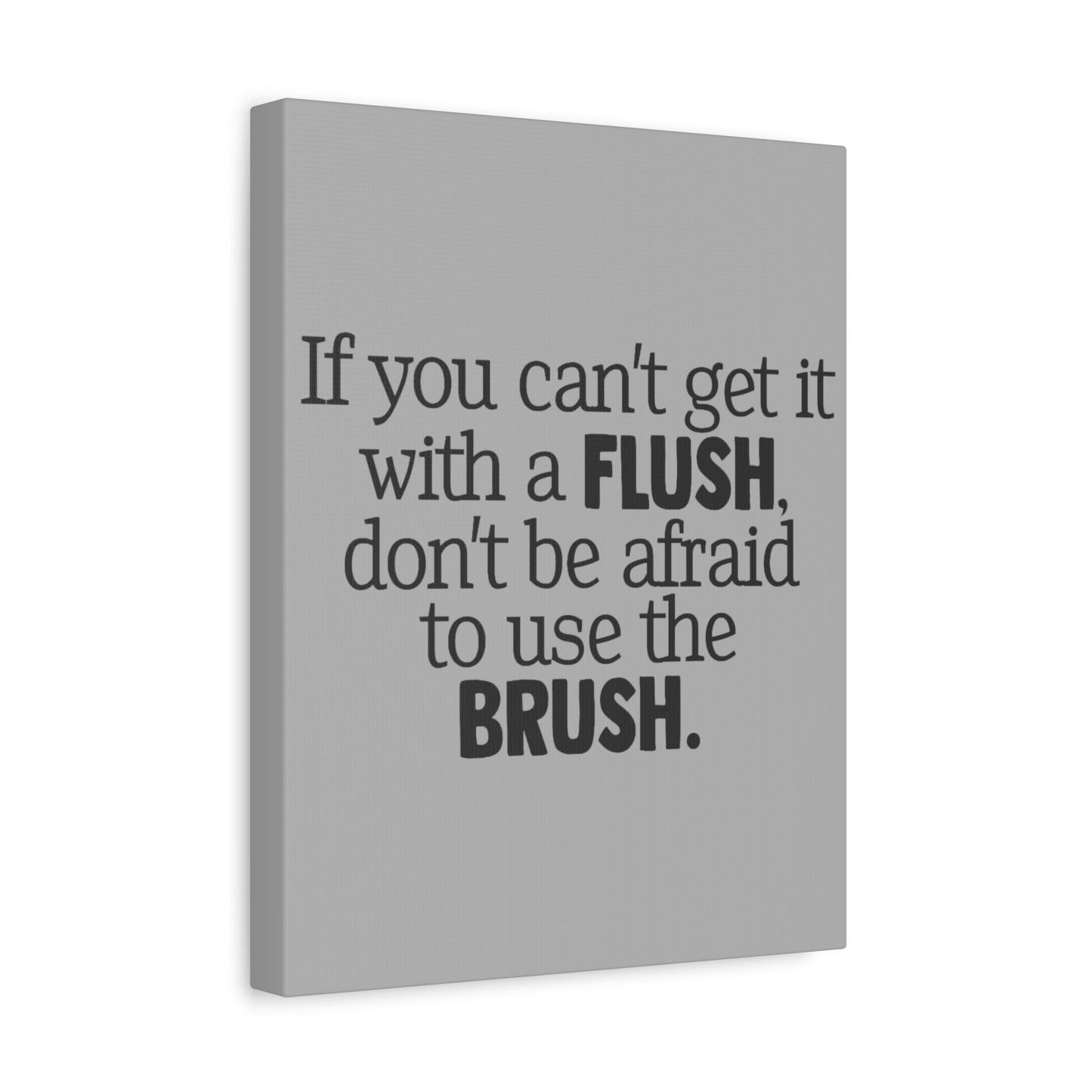 Flush and Brush Canvas