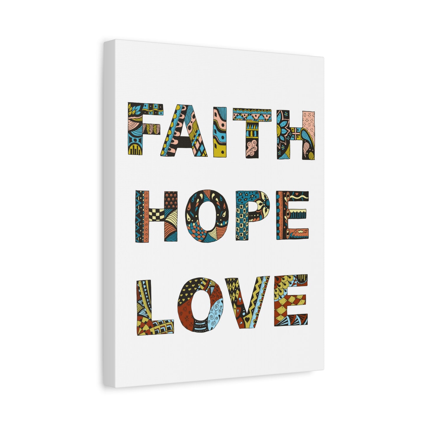 Faith Hope Love Canvas