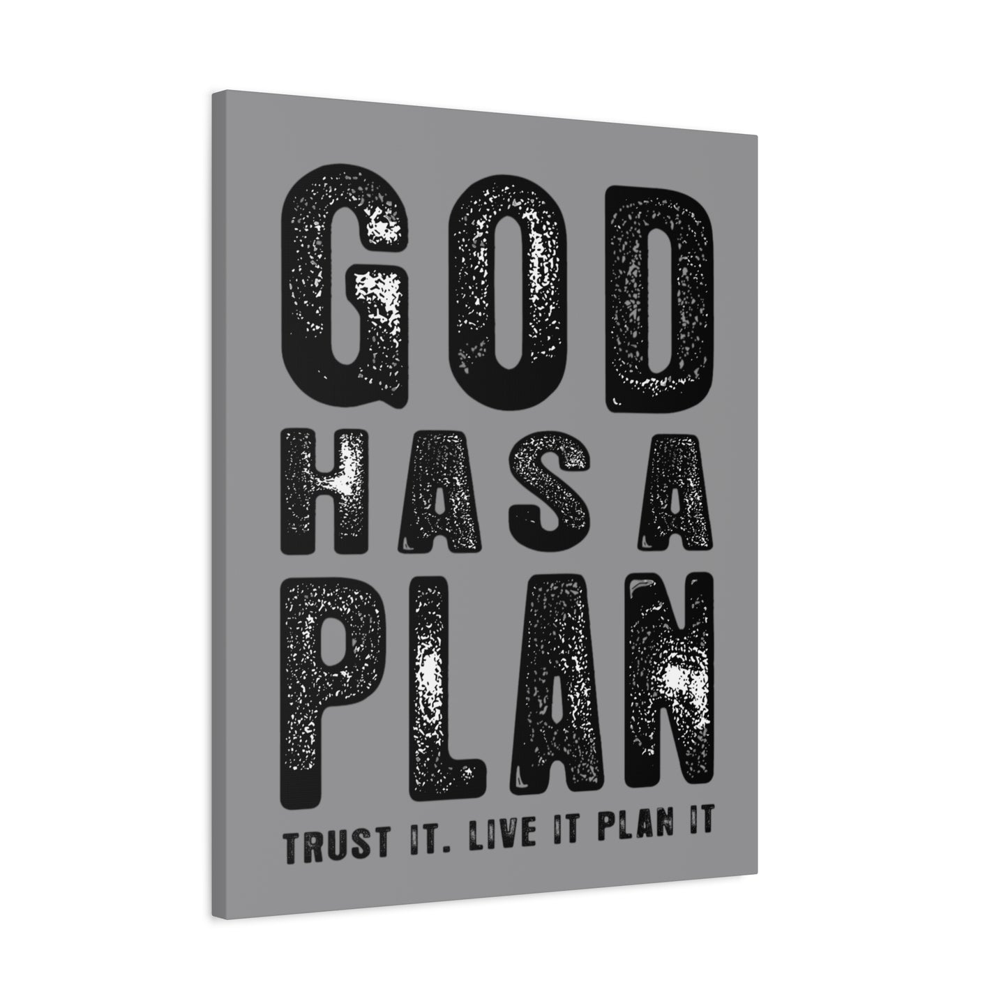 God Has a Plan Canvas