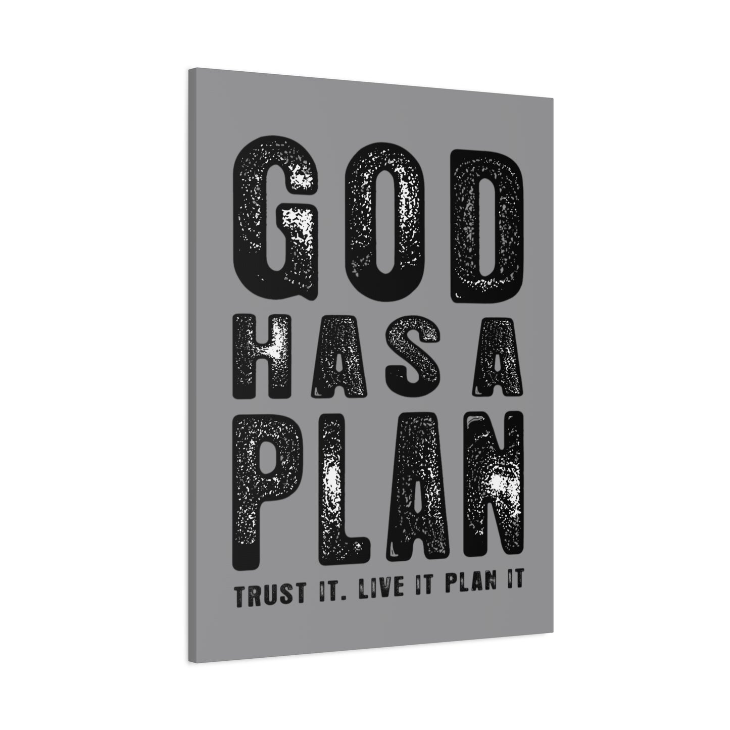 God Has a Plan Canvas