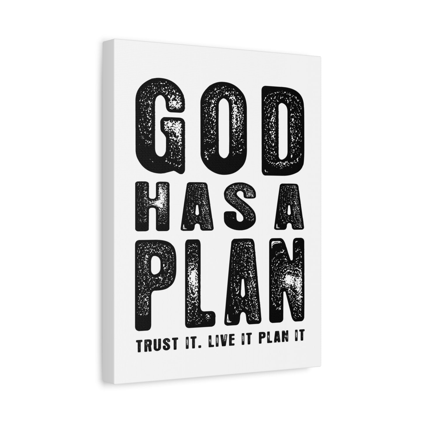 God Has a Plan Canvas