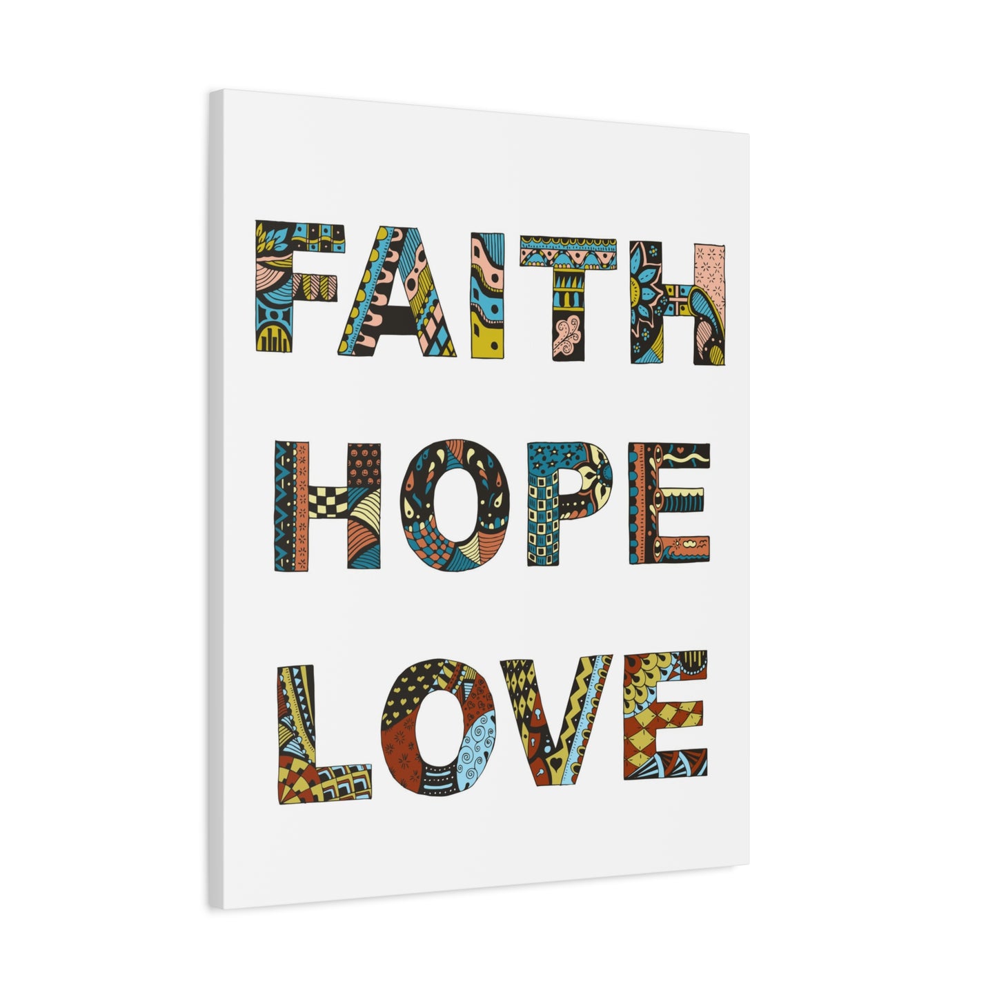 Faith Hope Love Canvas