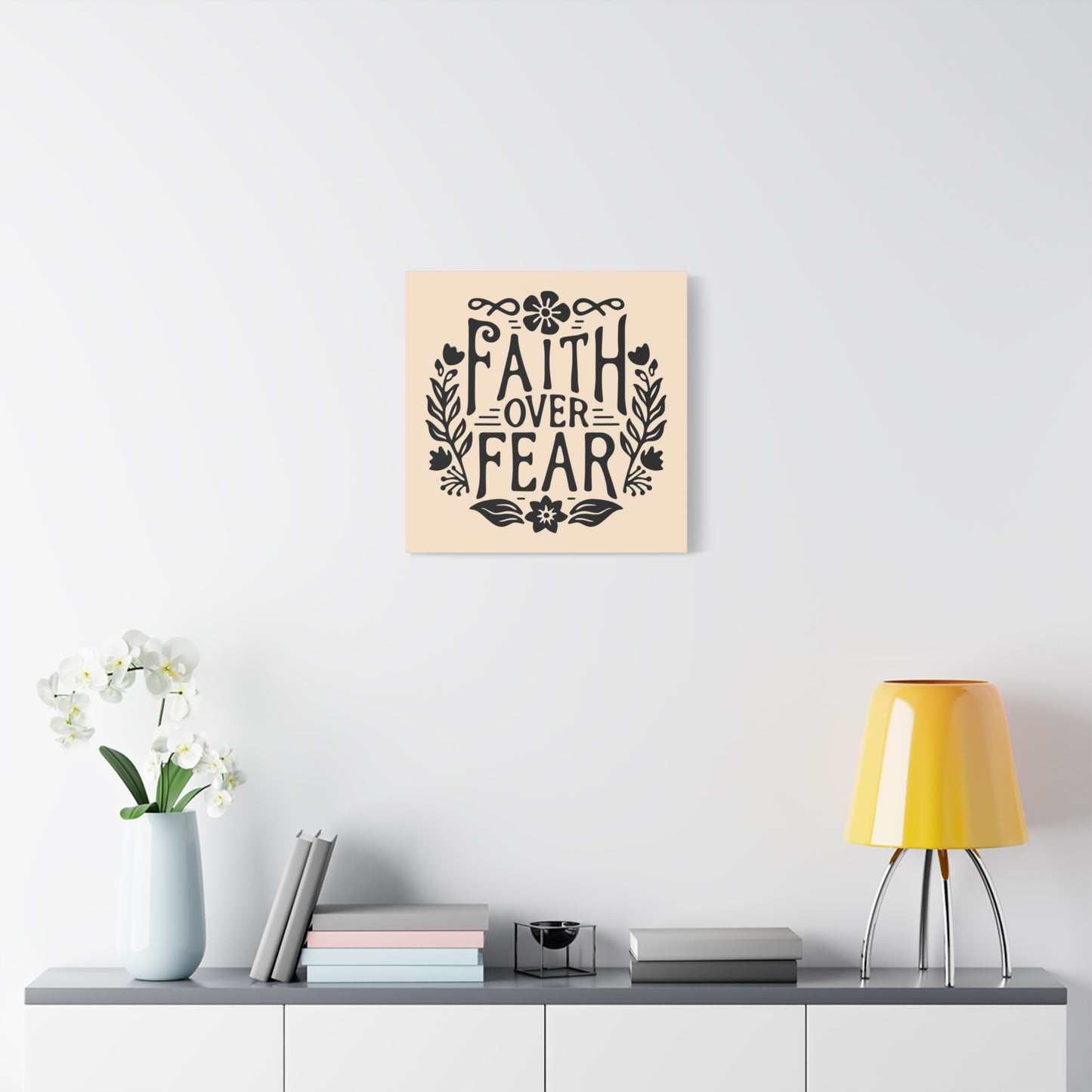 Faith Over Fear Canvas