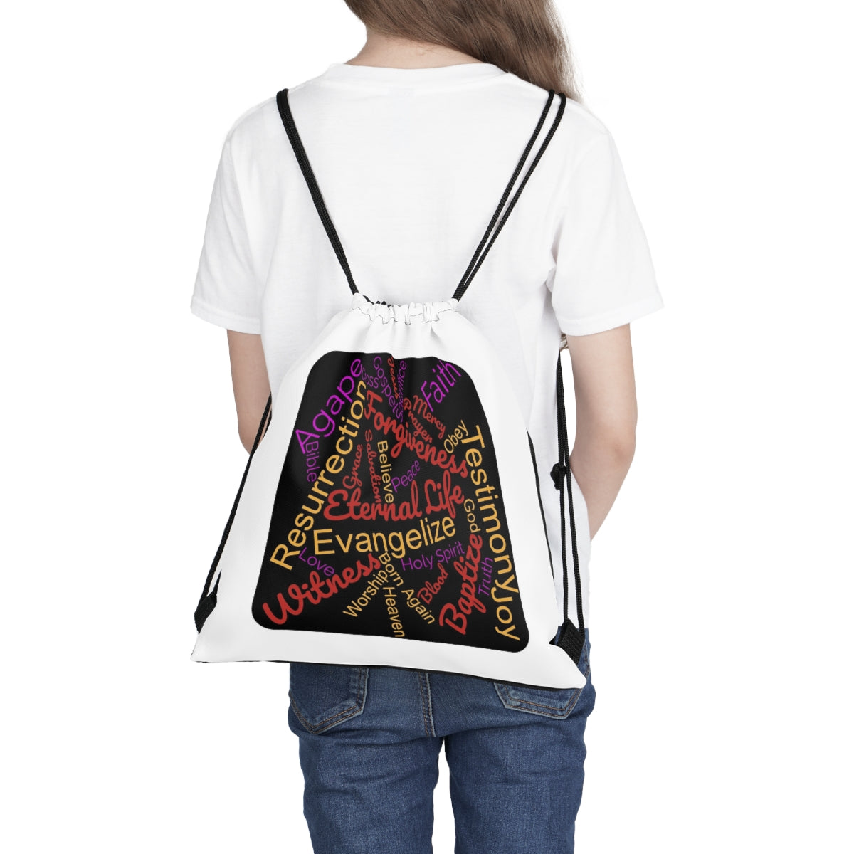 Christian Drawstring Bag