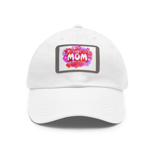 Dad Hat with Leather Patch