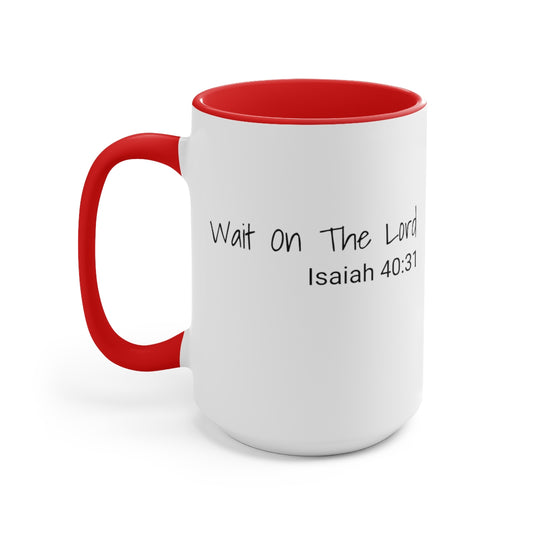 Wait On The Lord Mug