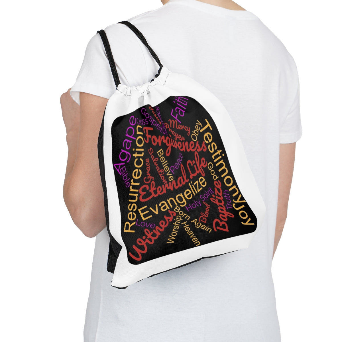 Christian Drawstring Bag